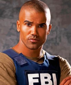 Aesthetic Derek Morgan Diamond Painting