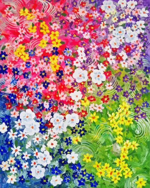 Aesthetic Flower Garden Diamond Painting