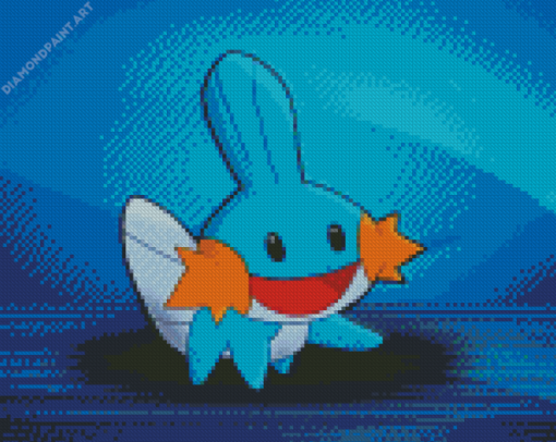 Aesthetic Mudkip Diamond Painting