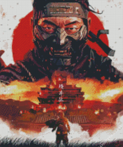 Aesthetic Tsushima Diamond Painting