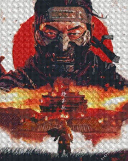 Aesthetic Tsushima Diamond Painting