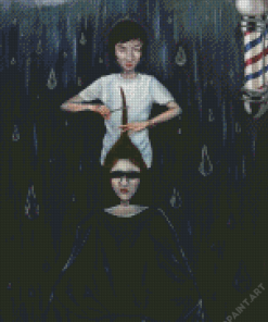 Aesthetic Hairdresser Diamond Painting