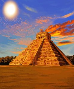 Aztec Pyramid Diamond Painting