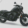 Black Motorcycle Honda Diamond Painting