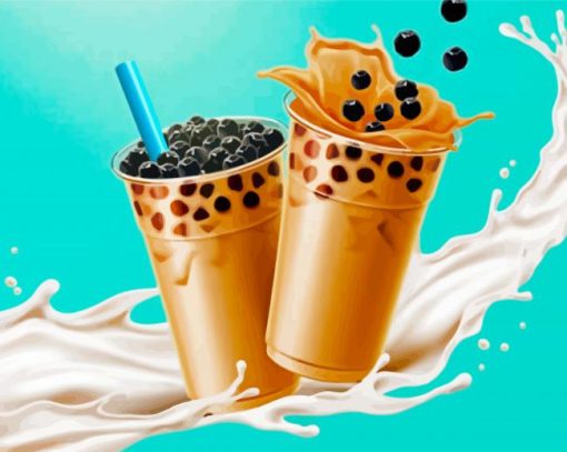 Bubble Tea Diamond Painting