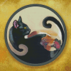 Chinese Yin Yang Cats Diamond Painting