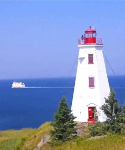 Grand Manan Lighthouse Diamond Painting