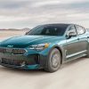 Green Kia Stinger Diamond Painting