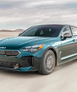 Green Kia Stinger Diamond Painting