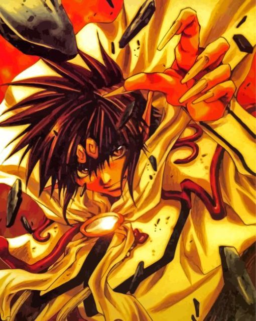 Saint Saiyuki Illustration Diamond Painting