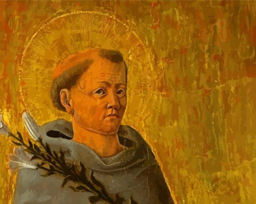 St Anthony Illustration Diamond Painting