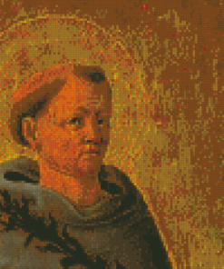 St Anthony Illustration Diamond Painting