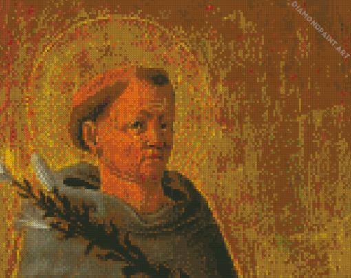 St Anthony Illustration Diamond Painting