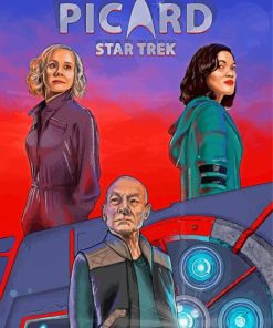 Star Trek Picard Poster Diamond Painting