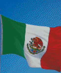 The Mexican Flag Diamond Painting