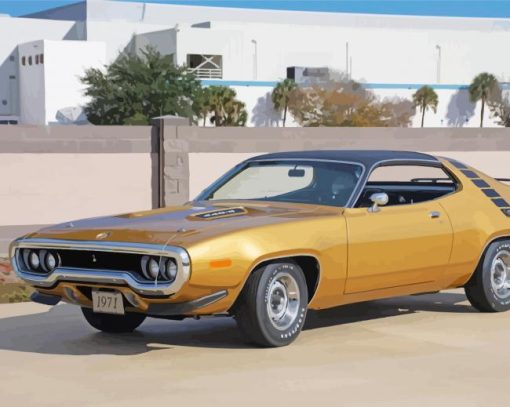 1971 Road Runner Diamond Painting