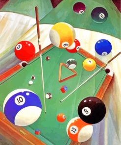 8 Ball Pool Diamond Painting