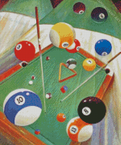 8 Ball Pool Diamond Painting