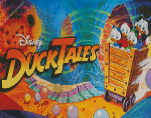 80s Cartoon Ducktales Diamond Painting