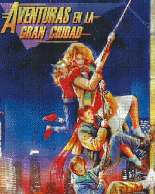 Adventures In Babysitting Poster Diamond Painting