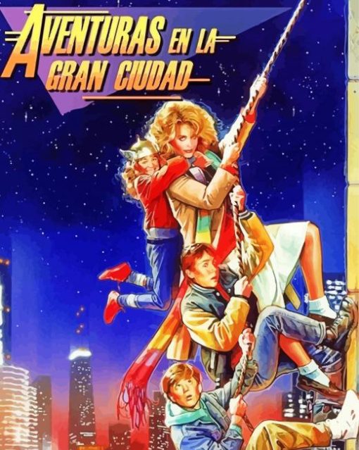 Adventures In Babysitting Poster Diamond Painting