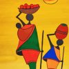 African Abstract People Diamond Painting