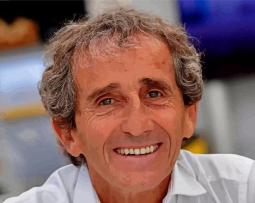 Alain Prost Diamond Painting