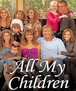 All My Children Poster Diamond Painting