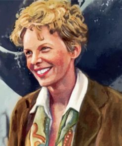 Amelia Earhart Art Diamond Painting