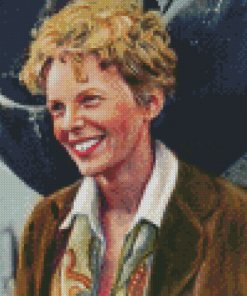 Amelia Earhart Art Diamond Painting