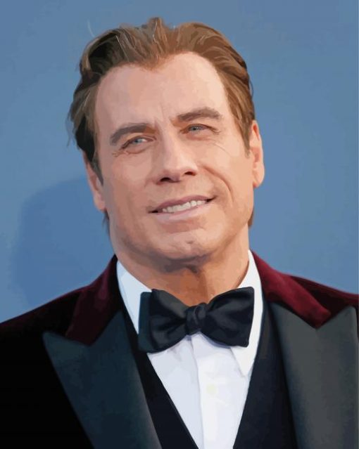 American Actor John Travolta Diamond Paintings