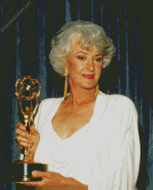 American Actress Bea Arthur Diamond Painting