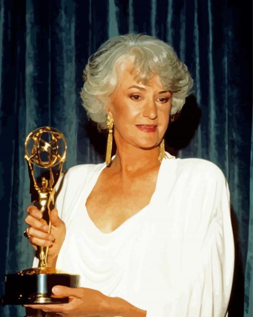 American Actress Bea Arthur Diamond Painting