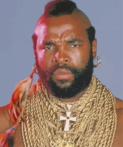 American Wrestler Mr T Diamond Painting