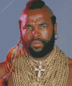 American Wrestler Mr T Diamond Painting