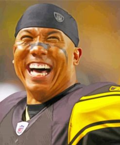 American Football Wide Receiver Hines Ward Diamond Painting