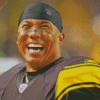 American Football Wide Receiver Hines Ward Diamond Painting