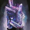 Amethyst Crystals Art Diamond Painting