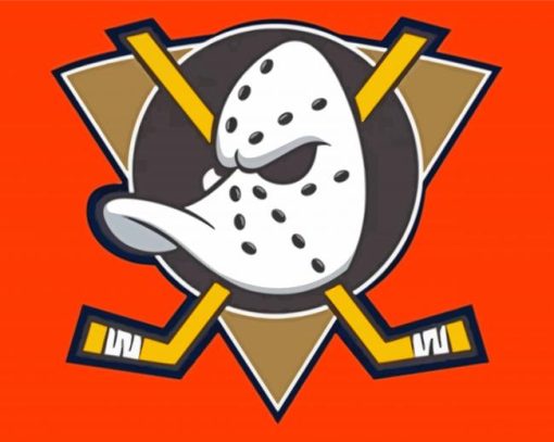 Anaheim Ducks Logo Diamond Painting