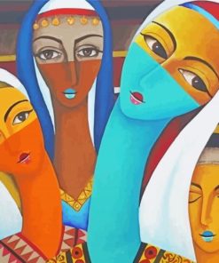 Arab Women Diamond Painting