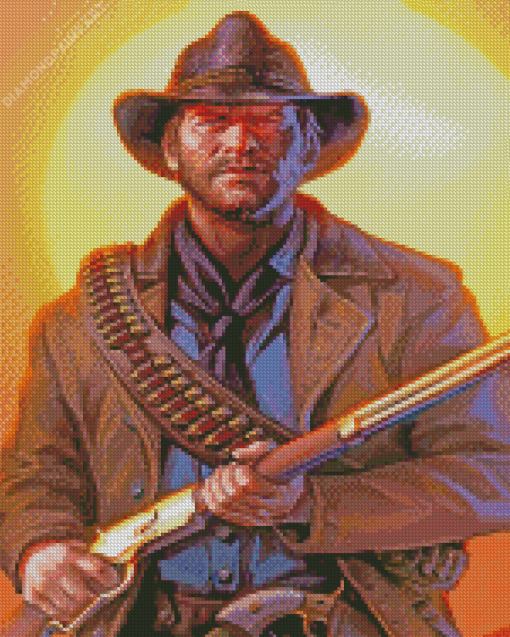 Arthur Morgan Red Dead Redemption Diamond Painting