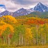 Autumn Aspen Diamond Painting