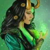 Avengers Lady Loki Diamond Painting