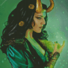 Avengers Lady Loki Diamond Painting