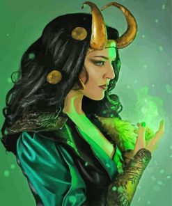 Avengers Lady Loki Diamond Painting