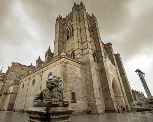 Avila Cathedral Diamond Paintings