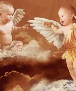 Baby Angels Diamond Painting