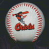 Baltimore Orioles Ball Diamond Painting