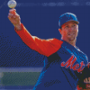 Baseball Pitcher Jacob Degrom Diamond Painting