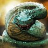 Basilisk Dragon Art Diamond Painting